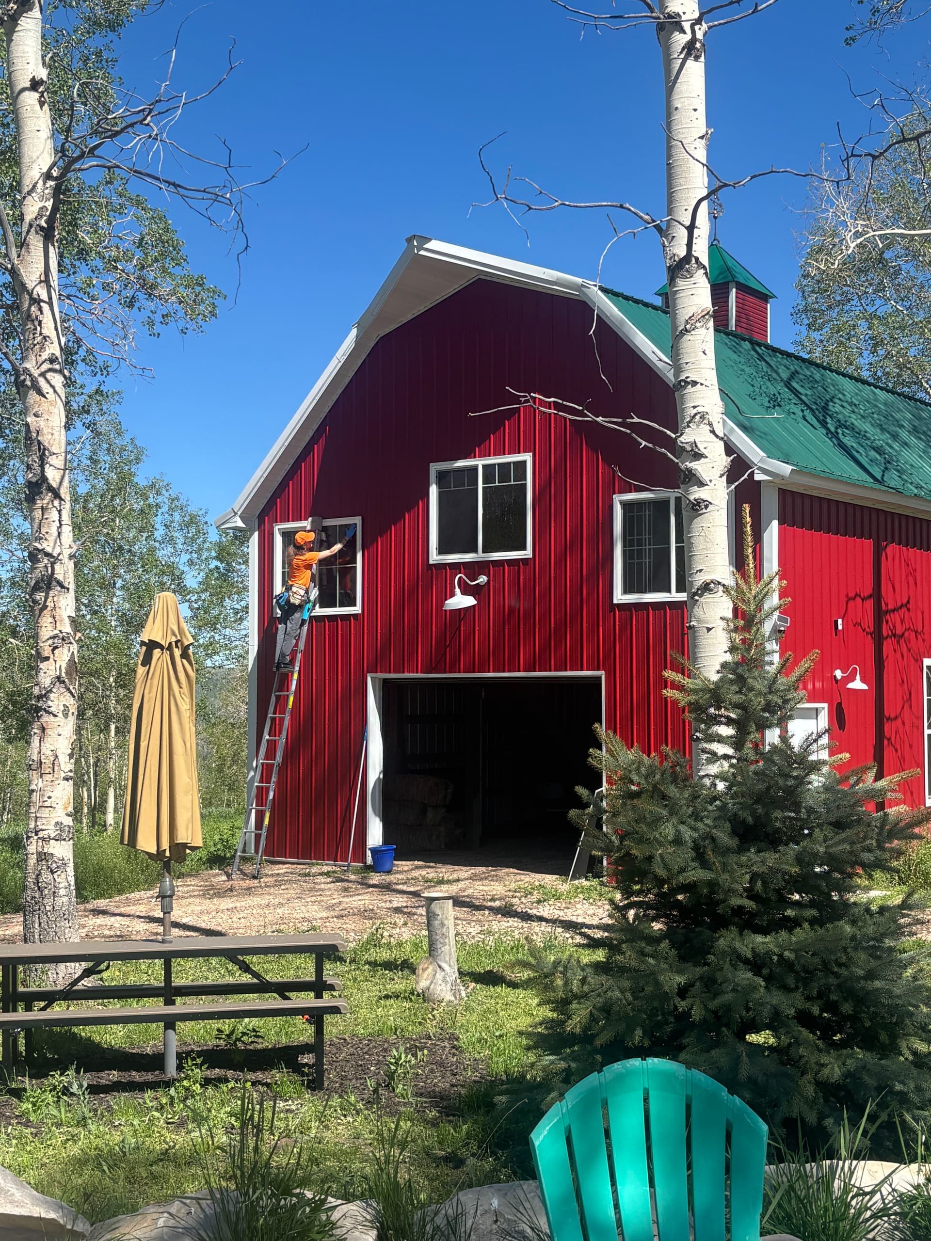 Gallery photos for Window Cleaning at Canyon Rim Ranch Utah Cabins: Image #3