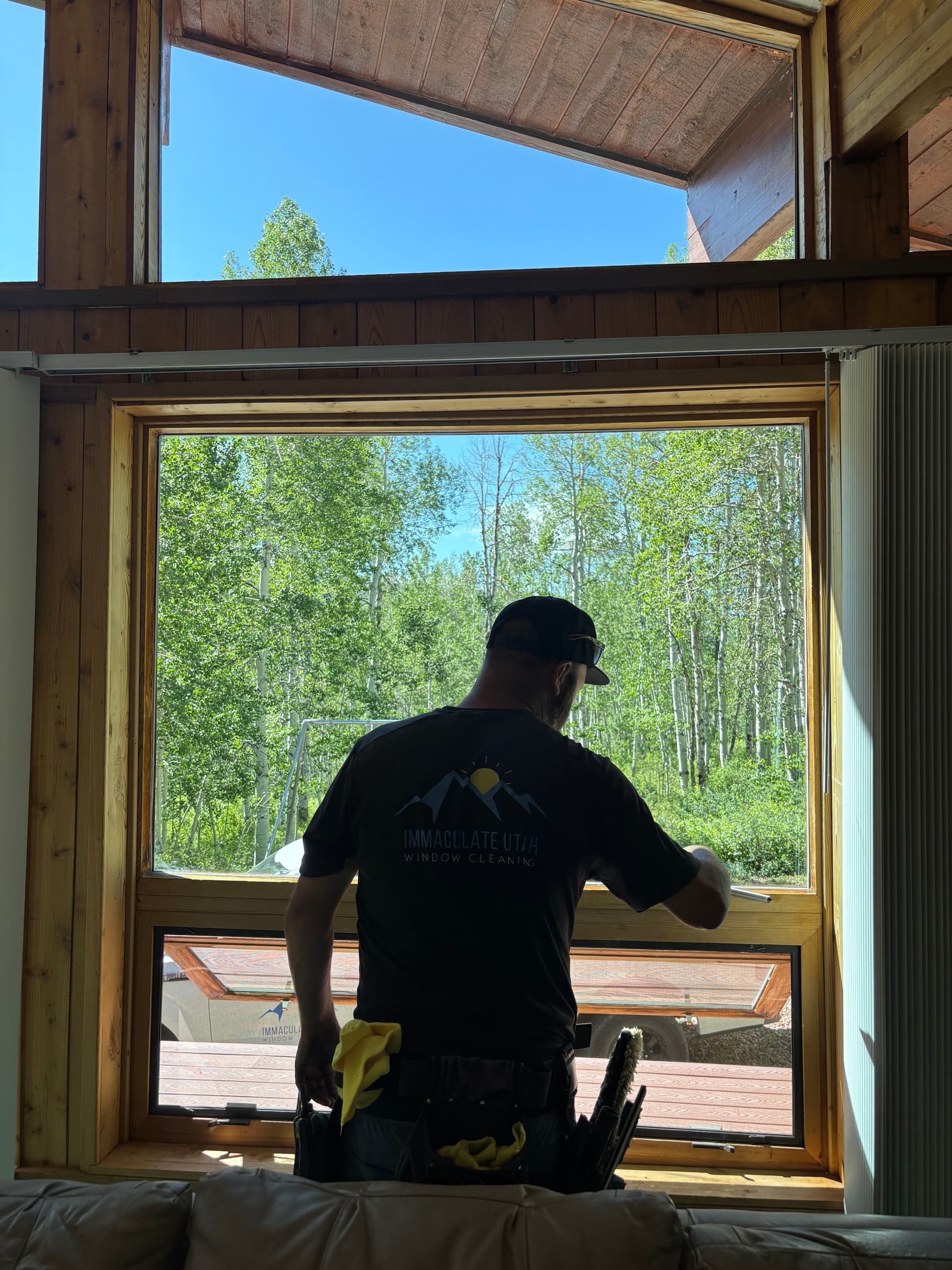 Gallery photos for Window Cleaning at Canyon Rim Ranch Utah Cabins: Image #2