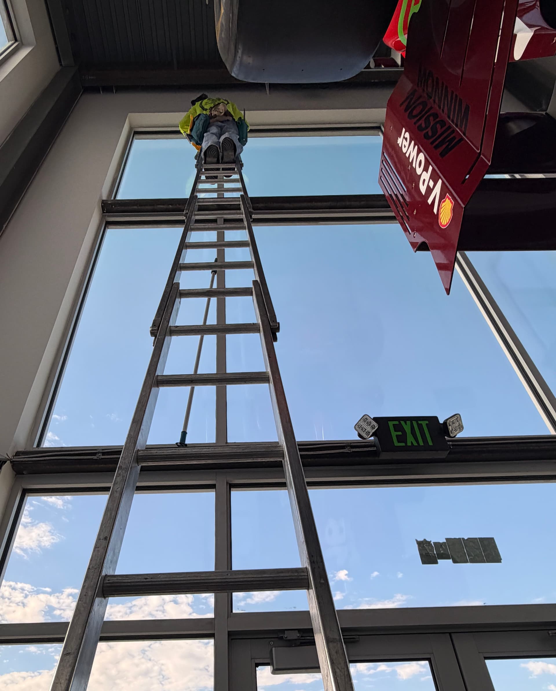 Gallery photos for Commercial Window Cleaning at Garage Grill: Image #1