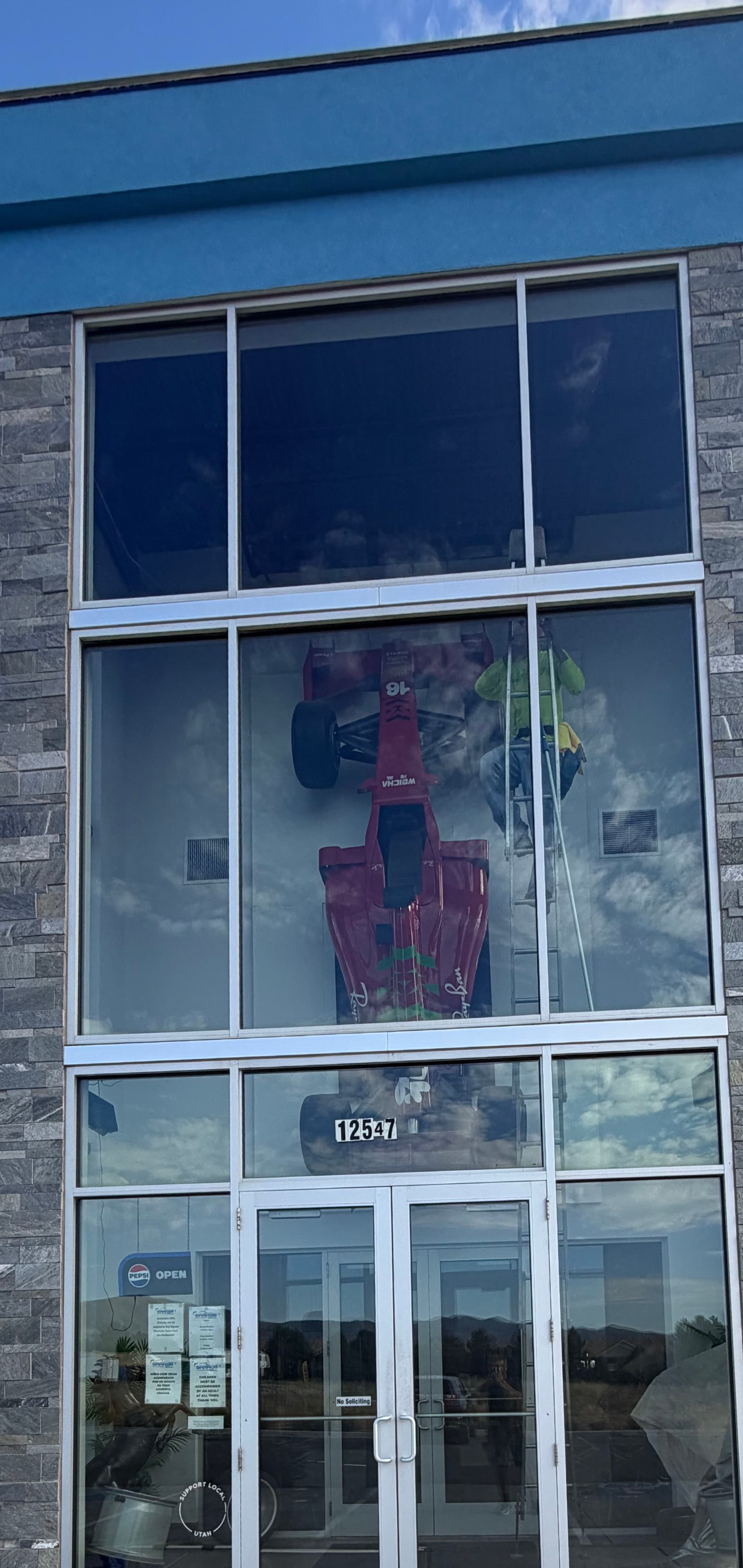 Gallery photos for Commercial Window Cleaning at Garage Grill: Image #3